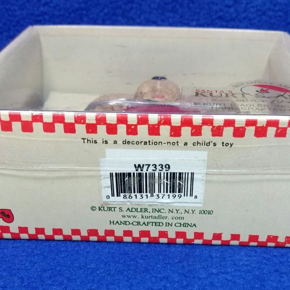 Bear Teacher Ornament Holly Bearies Collection Kurt S Adler Gift For Teacher - Picture 10 of 10